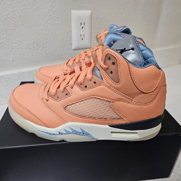 New Nike Jordan 5 size 6 mens/7.5 womens DJ khaled crimson bliss OG all - Picture 2 of 10